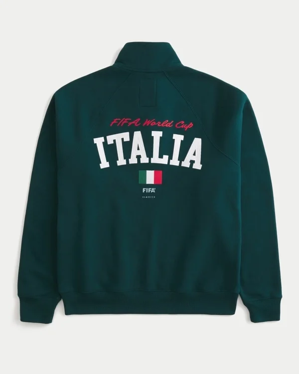 1990 FIFA World Cup Italia Graphic Fleece Track Jacket 1990 FIFA World Cup Italia Graphic Fleece Track Jacket