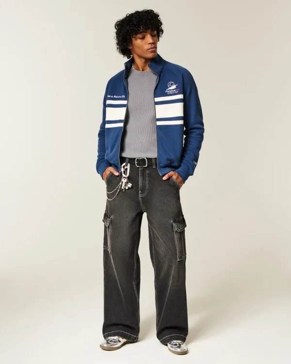 1998 FIFA World Cup France Graphic Fleece Track Jacket 1998 FIFA World Cup France Graphic Fleece Track Jacket