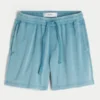 Above-the-Knee Baggy Fleece Shorts