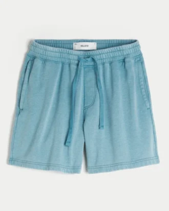 Above-the-Knee Baggy Fleece Shorts