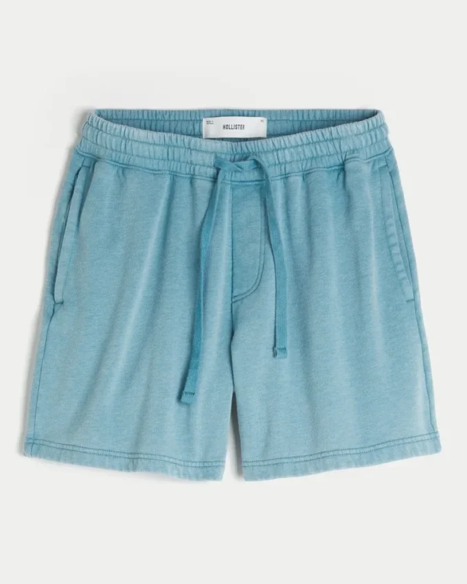 Above-the-Knee Baggy Fleece Shorts