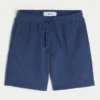 Above-the-Knee Baggy Fleece Shorts