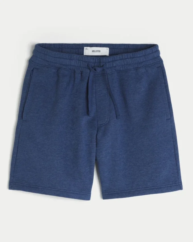 Above-the-Knee Baggy Fleece Shorts