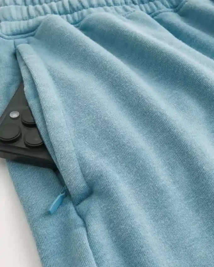 Above-the-Knee Baggy Fleece Shorts