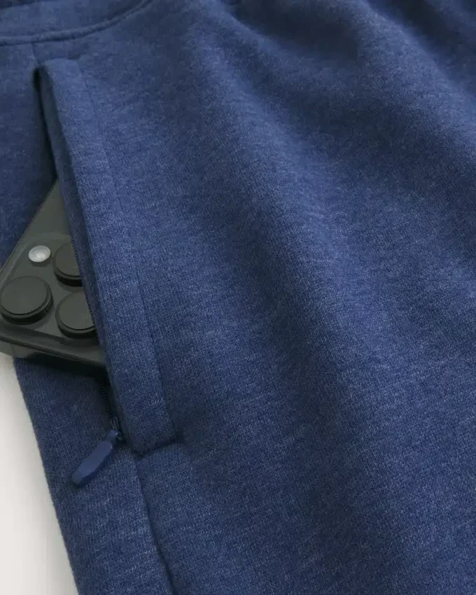 Above-the-Knee Baggy Fleece Shorts