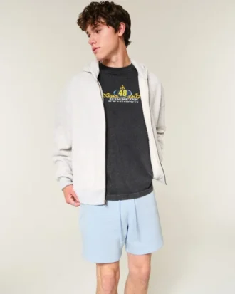 Above-the-Knee Fleece Shorts