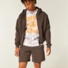 Above-the-Knee Fleece Shorts