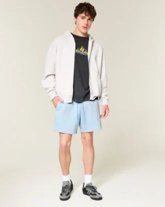 Above-the-Knee Fleece Shorts