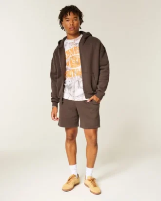 Above-the-Knee Fleece Shorts
