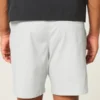 Above-the-Knee Twill Pull-On Shorts