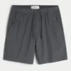 Above-the-Knee Twill Shorts