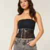 All-Over Lace Tube Top