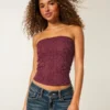 All-Over Lace Tube Top