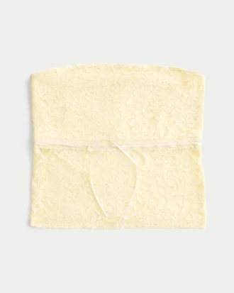 All-Over Lace Tube Top