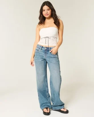 All-Over Lace Tube Top