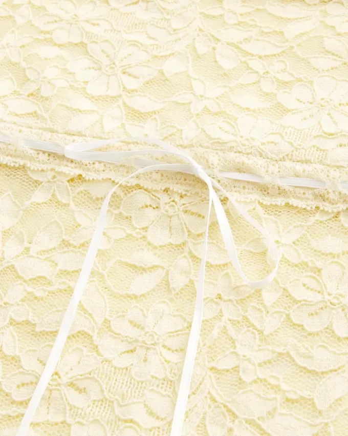 All-Over Lace Tube Top