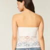 All-Over Lace Tube Top