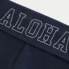 Aloha Graphic Foldover Waist Flare Pants