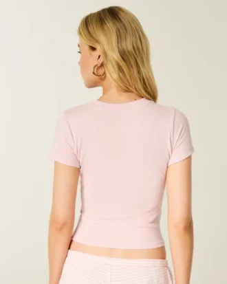 Always Cozy Knit Baby Tee