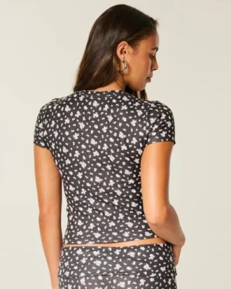 Always Cozy Knit Baby Tee