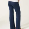 Always Cozy Knit Foldover Waist Flare Pants