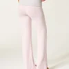 Always Cozy Knit Foldover Waist Flare Pants