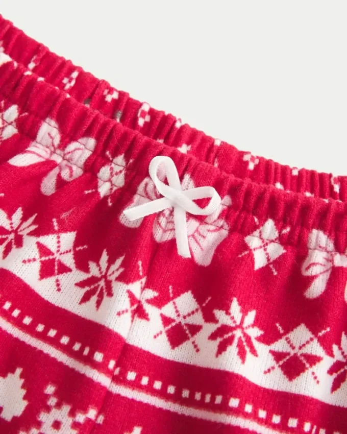 Always Cozy Long-Sleeve Scoop Top & Shorts Set