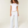 Always Cozy Pointelle Wide-Leg Boxer Pants