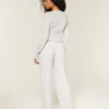 Always Cozy Rib Henley & Wide-Leg Pants Set