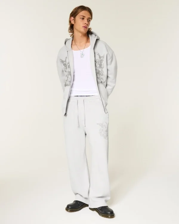 Angel Graphic Super Baggy Sweatpants Angel Graphic Super Baggy Sweatpants