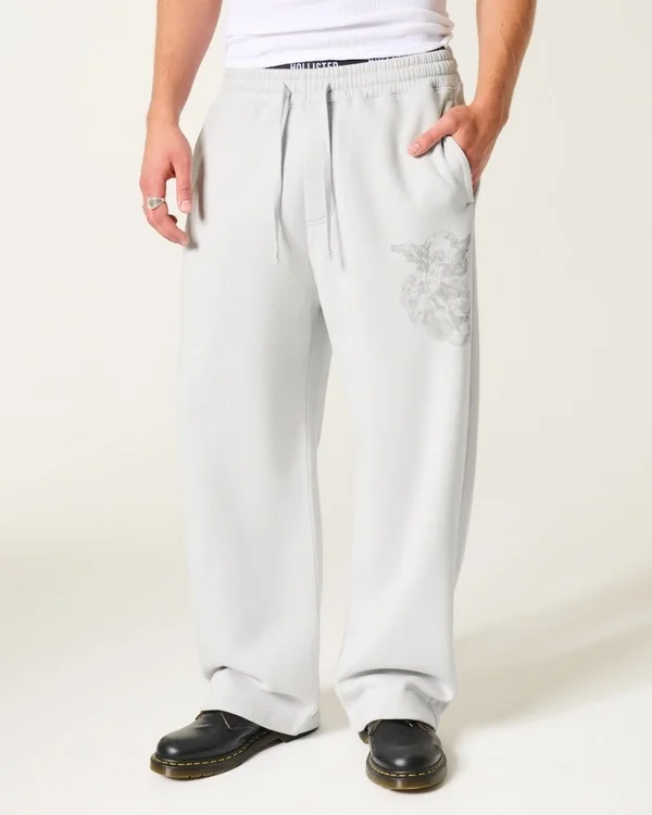 Angel Graphic Super Baggy Sweatpants Angel Graphic Super Baggy Sweatpants