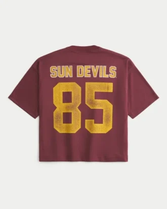 Arizona State University Sun Devils Graphic Football Jersey
