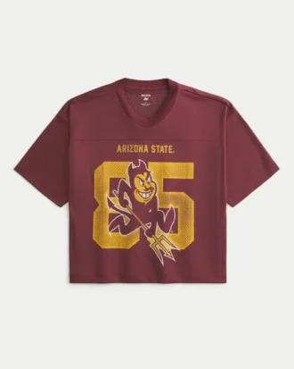Arizona State University Sun Devils Graphic Football Jersey
