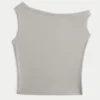 Asymmetrical Off-the-Shoulder Top