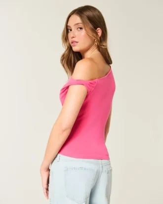 Asymmetrical Off-the-Shoulder Top
