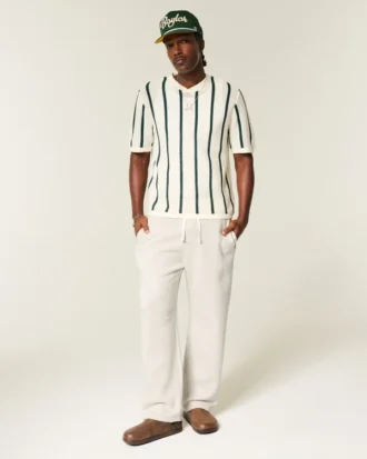 Back Embroidery Baggy Sweatpants