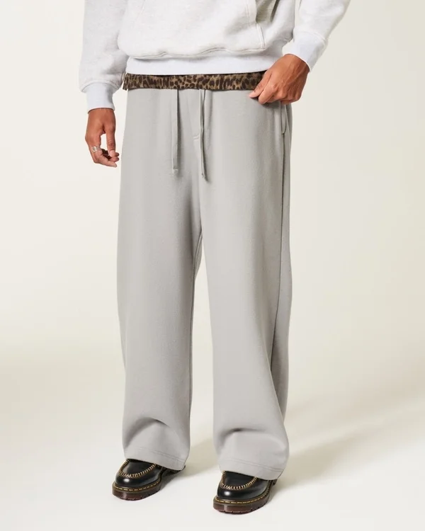 Back Pocket Los Angeles Graphic Super Baggy Sweatpants Back Pocket Los Angeles Graphic Super Baggy Sweatpants