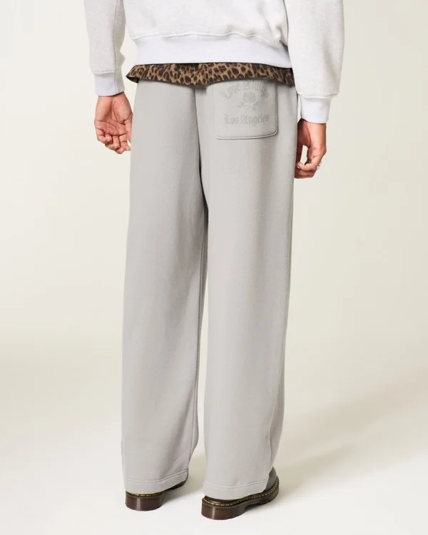 Back Pocket Los Angeles Graphic Super Baggy Sweatpants Back Pocket Los Angeles Graphic Super Baggy Sweatpants