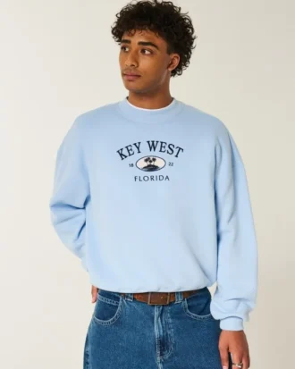 Baggy Cinch Key West Graphic Crew Sweatshirt