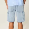 Baggy Denim Painter Shorts
