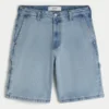 Baggy Denim Painter Shorts