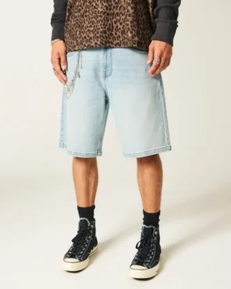 Baggy Denim Shorts