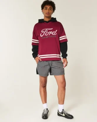 Baggy Ford Mustang Graphic Jersey