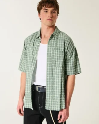 Baggy Short-Sleeve Shirt
