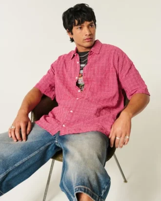 Baggy Short-Sleeve Shirt