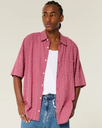 Baggy Short-Sleeve Shirt