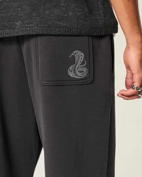 Baggy Snake Graphic Sweatpants Baggy Snake Graphic Sweatpants