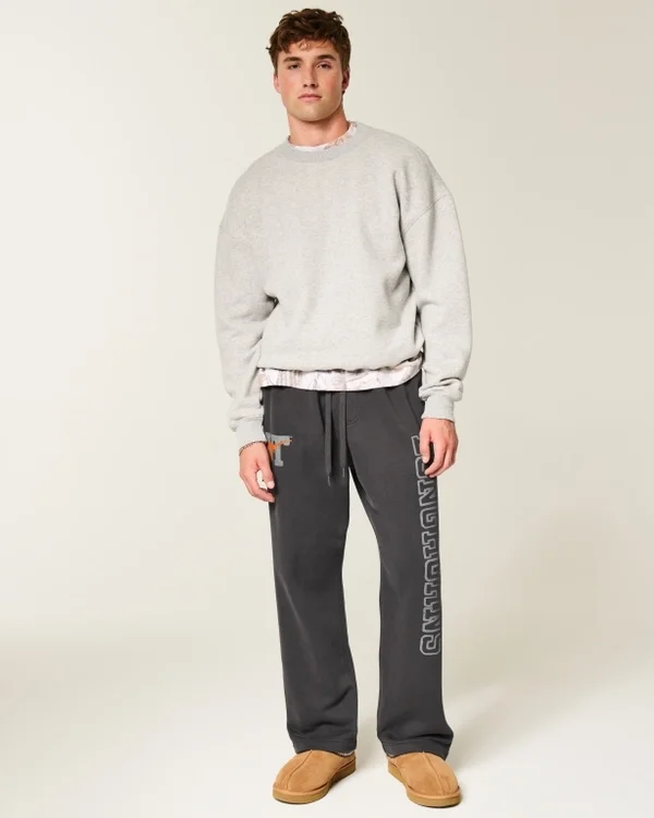Baggy University of Texas at Austin Longhorns Graphic Sweatpants Baggy University of Texas at Austin Longhorns Graphic Sweatpants
