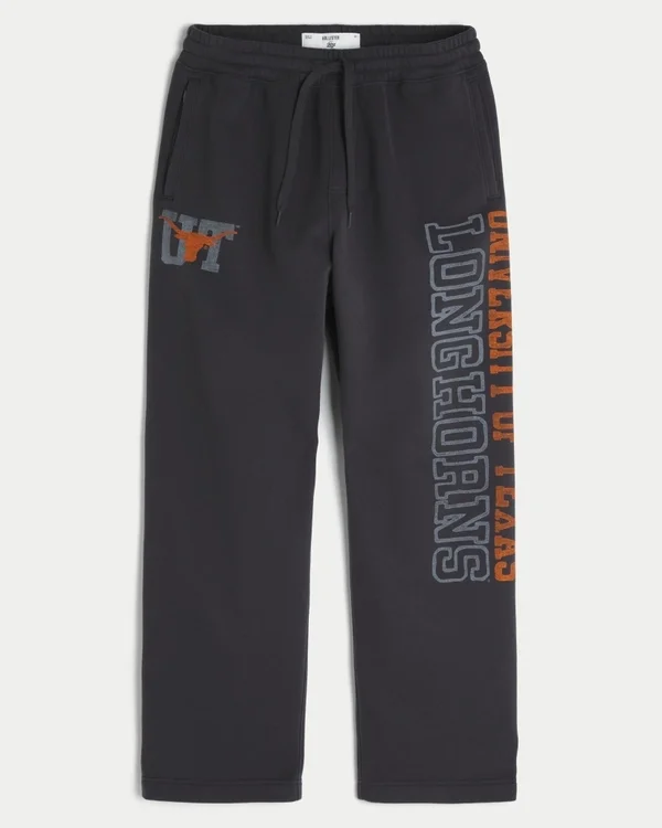 Baggy University of Texas at Austin Longhorns Graphic Sweatpants Baggy University of Texas at Austin Longhorns Graphic Sweatpants