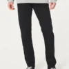 Black No Fade Slim Straight Jeans